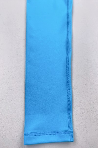 Online order custom-made warm-up cheerleading uniform design blue training cheerleading uniform cheerleading uniform shop CH209 back view